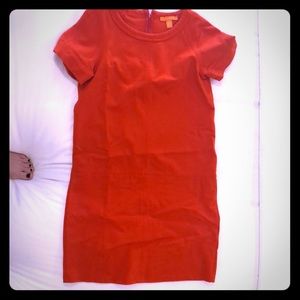 Fun Joe Fresh bright orange sheath dress size 0